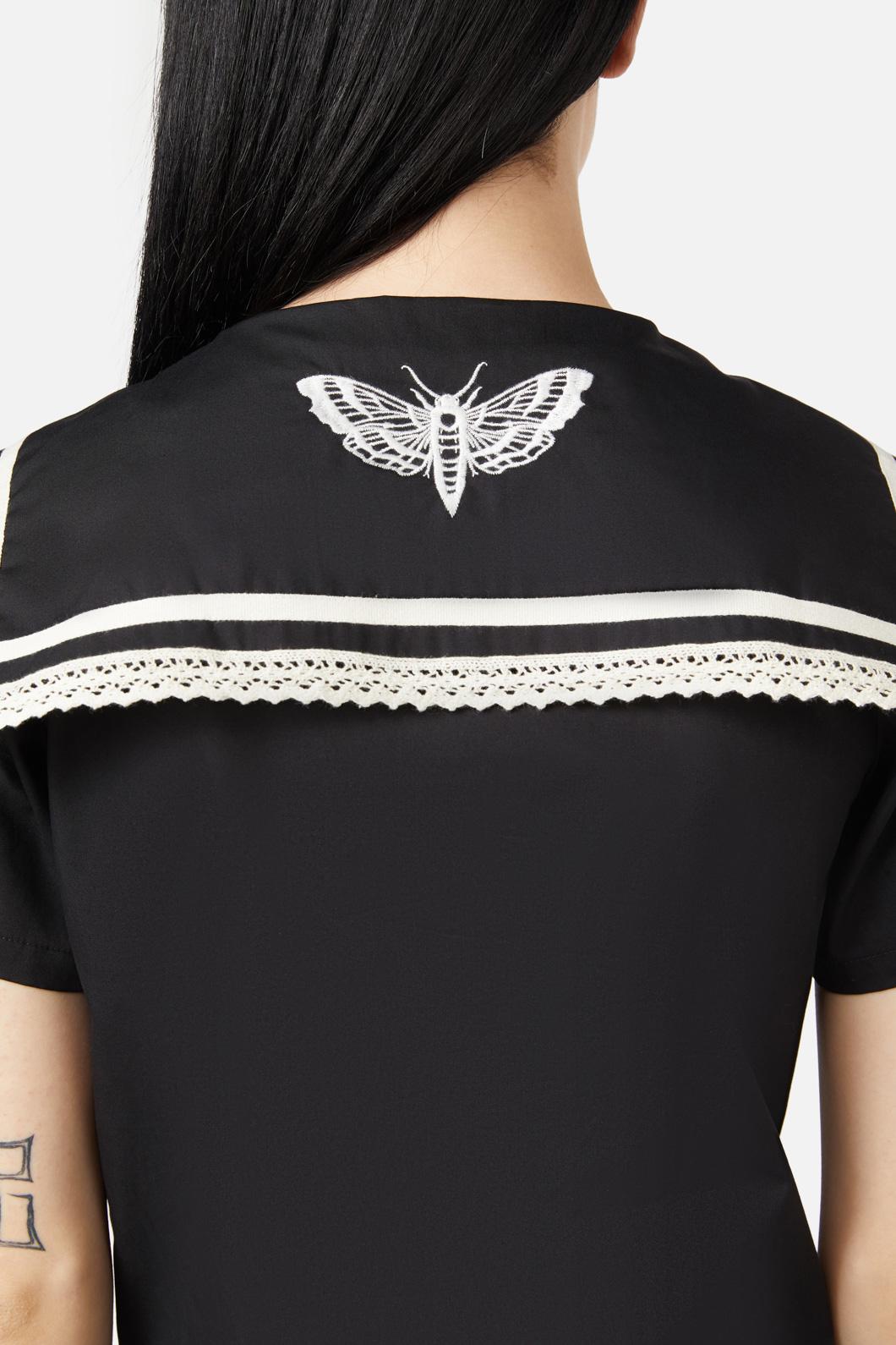 Rebirth Gothic Style Sailor Women's Top