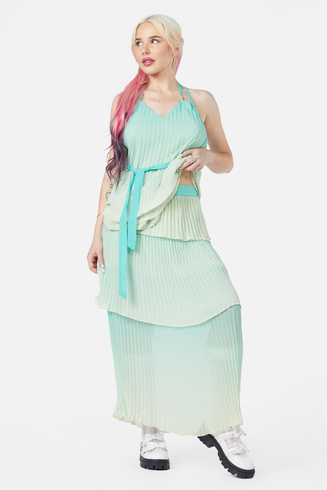 Shell Tier Skirt