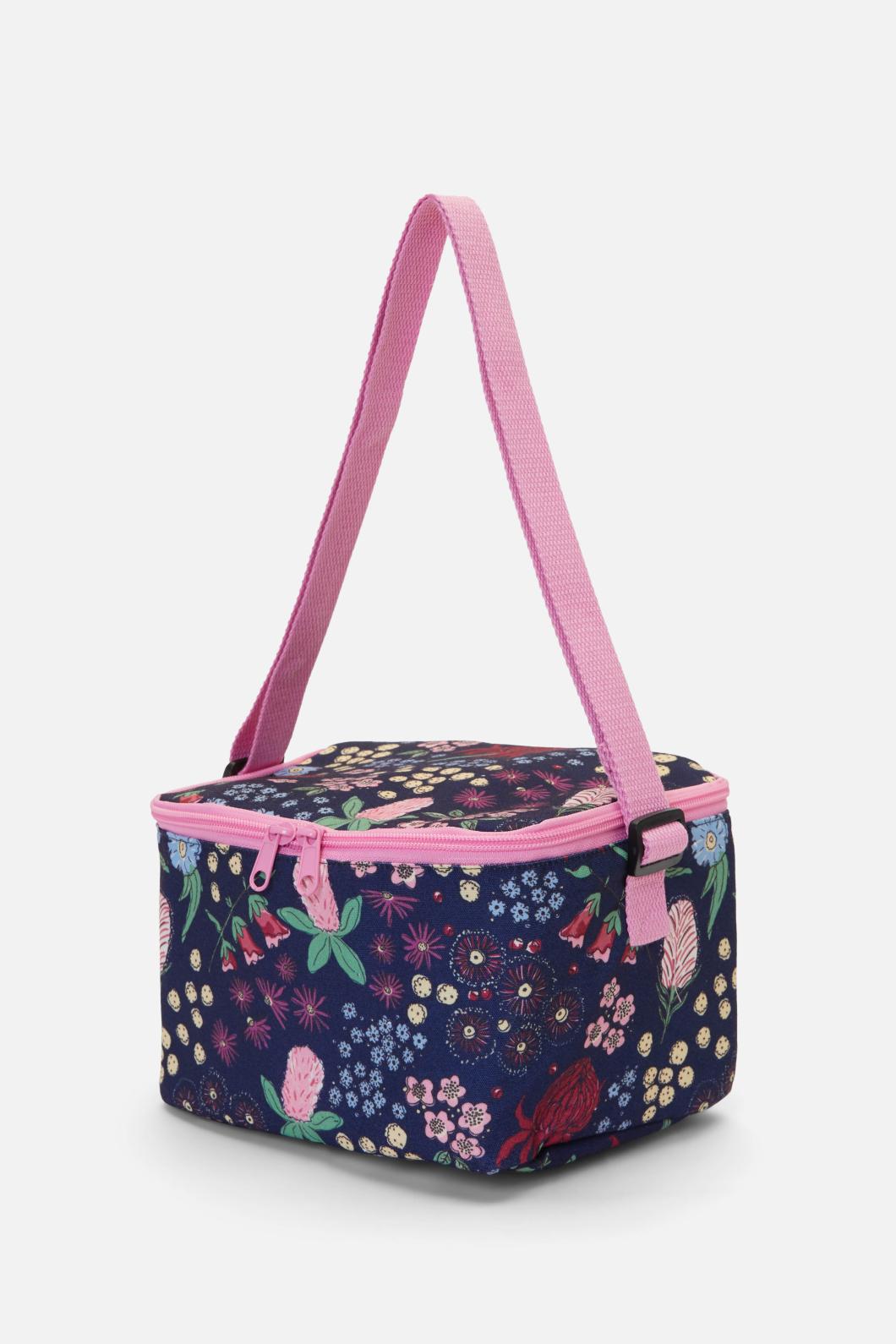 Stylish Floral Bouquet Design Lunch Bag for Daily Use