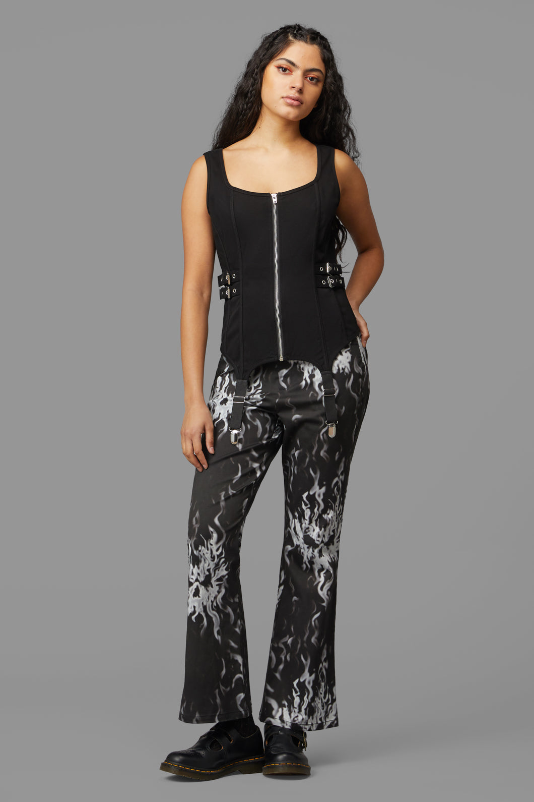 Menacing Men's Corset Top for a Striking Look