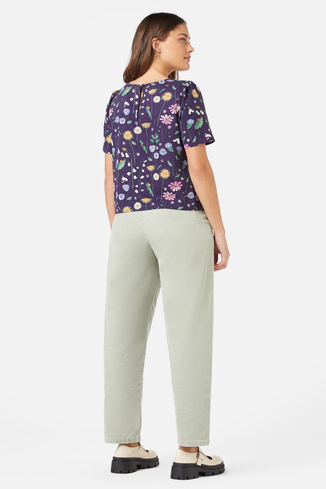 Spring Season Garden-Inspired Casual Women's Top