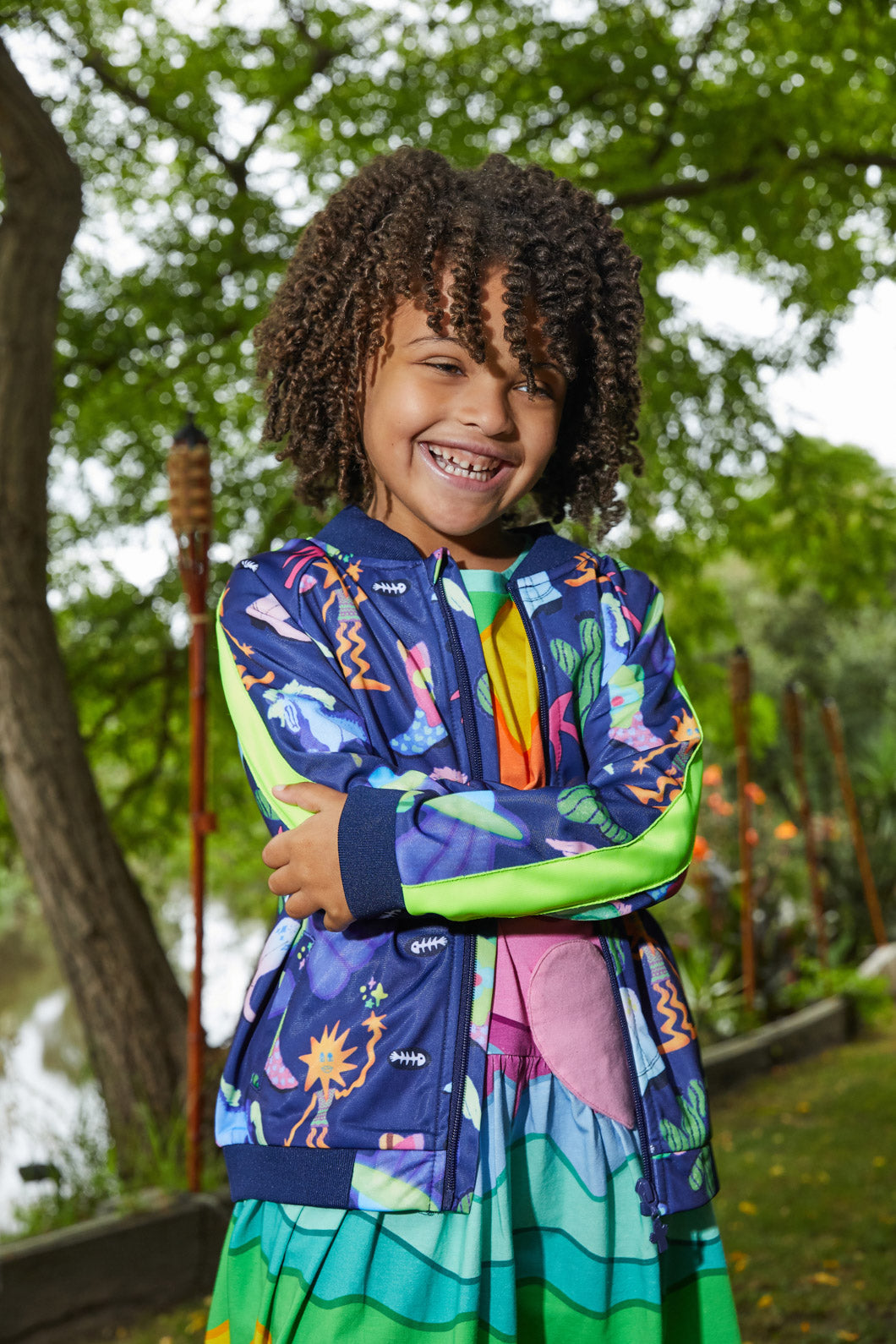 Starman Branded Zip - Up Jacket for Kids