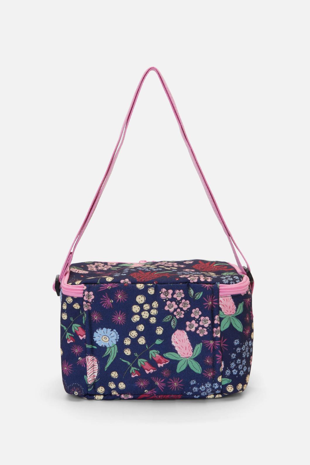 Stylish Floral Bouquet Design Lunch Bag for Daily Use
