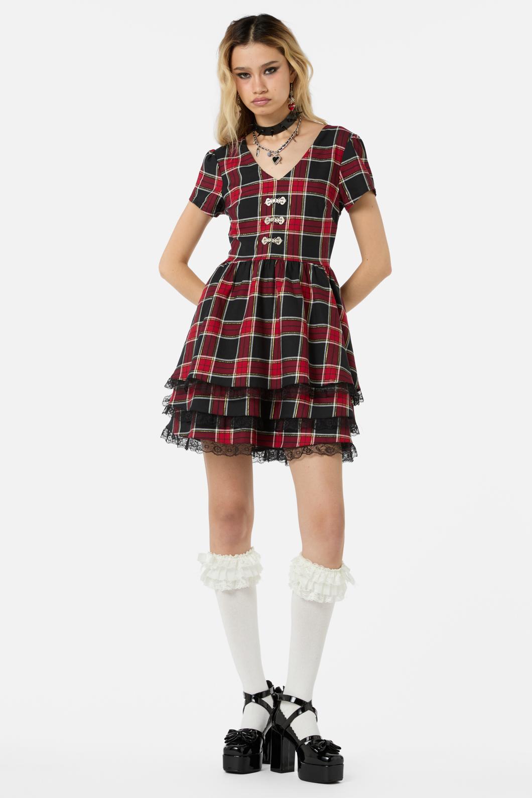 Boundless Tartan Dress