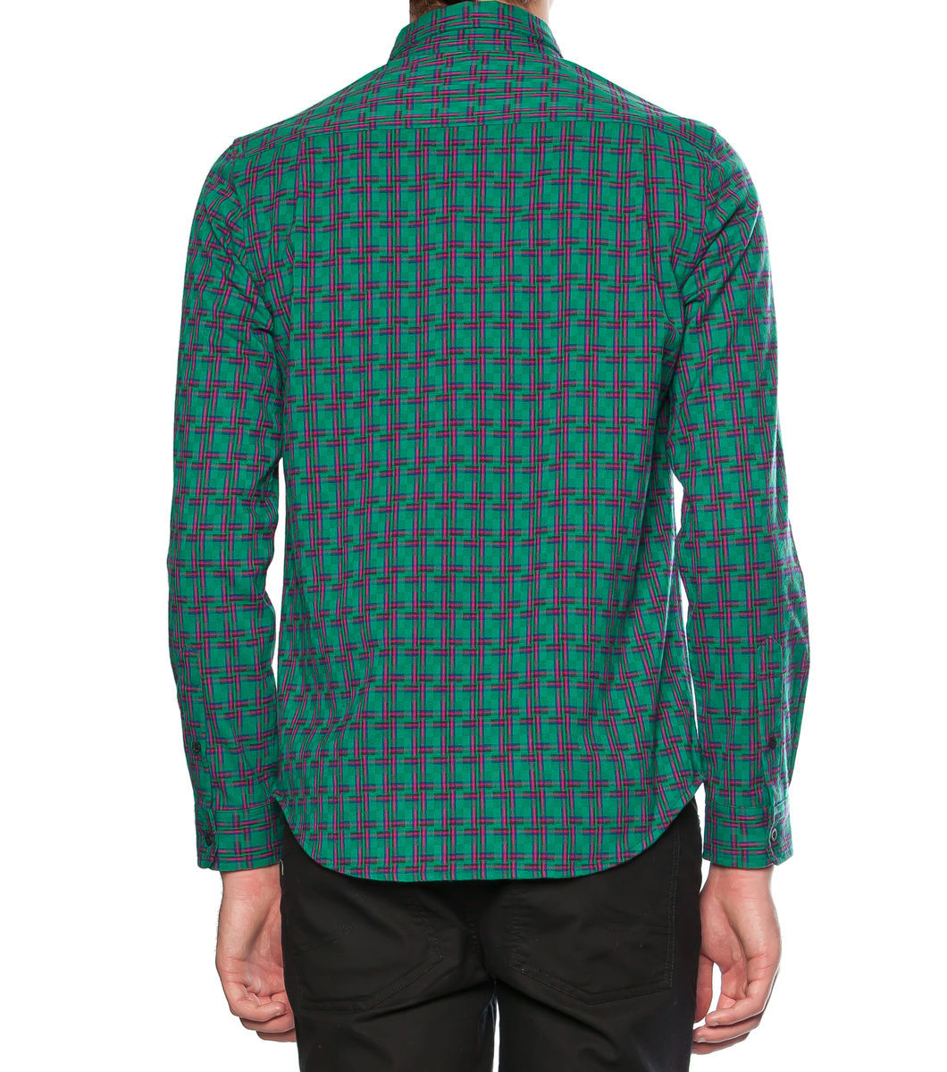 Stylish Pixel-Patterned Shirt for Fashion Enthusiasts