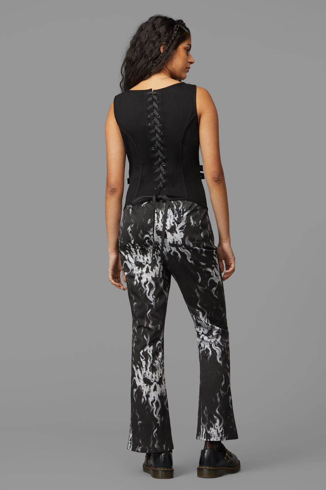 Menacing Men's Corset Top for a Striking Look