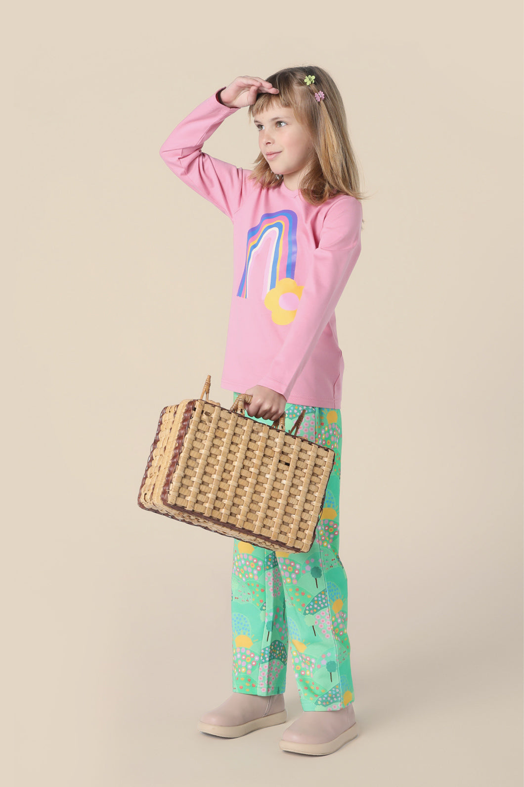 Rainbow Kids LS Tee
