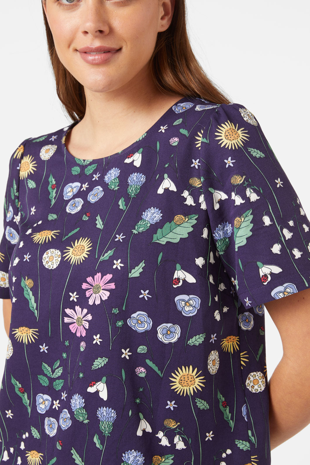 Spring Season Garden-Inspired Casual Women's Top