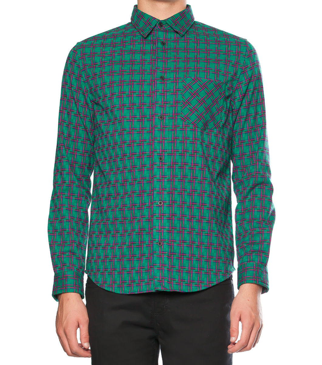 Stylish Pixel-Patterned Shirt for Fashion Enthusiasts