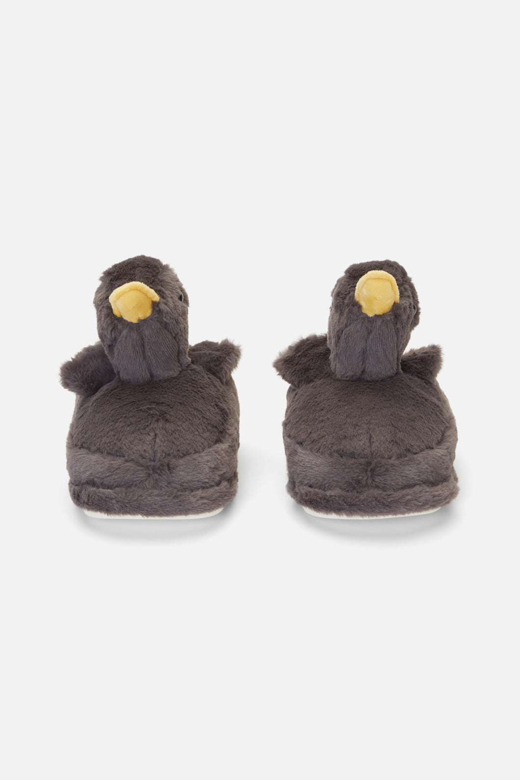 Adorable Sweet Duck-themed Fuzzy Slippers for a Cozy Wear