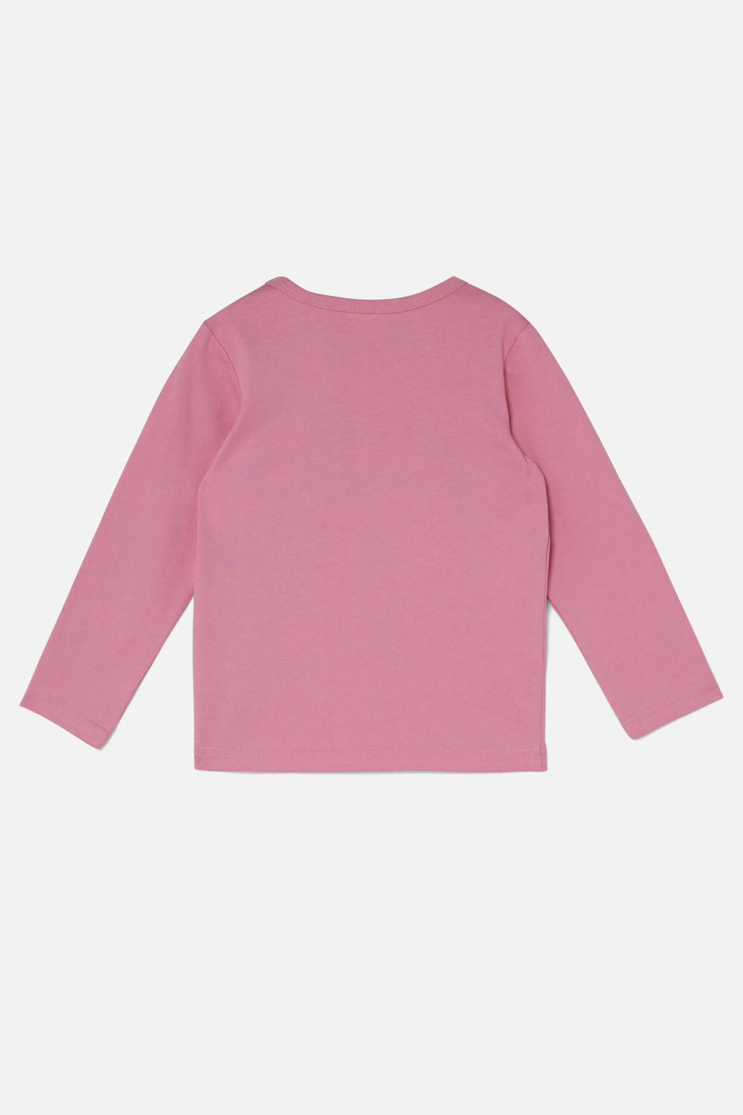 Soft Cotton Rainbow Print Long-Sleeve Tee for Kids