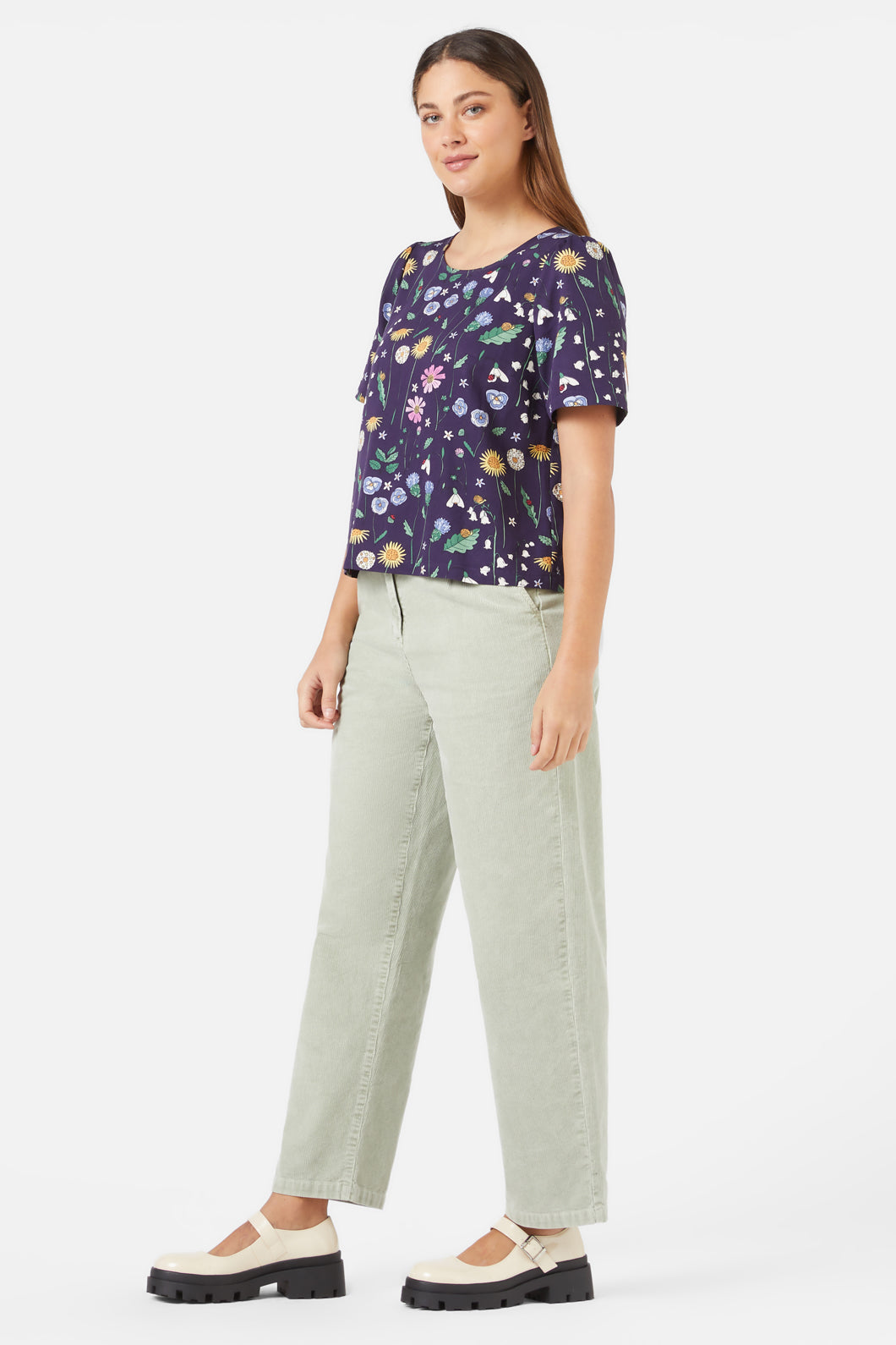 Spring Season Garden-Inspired Casual Women's Top