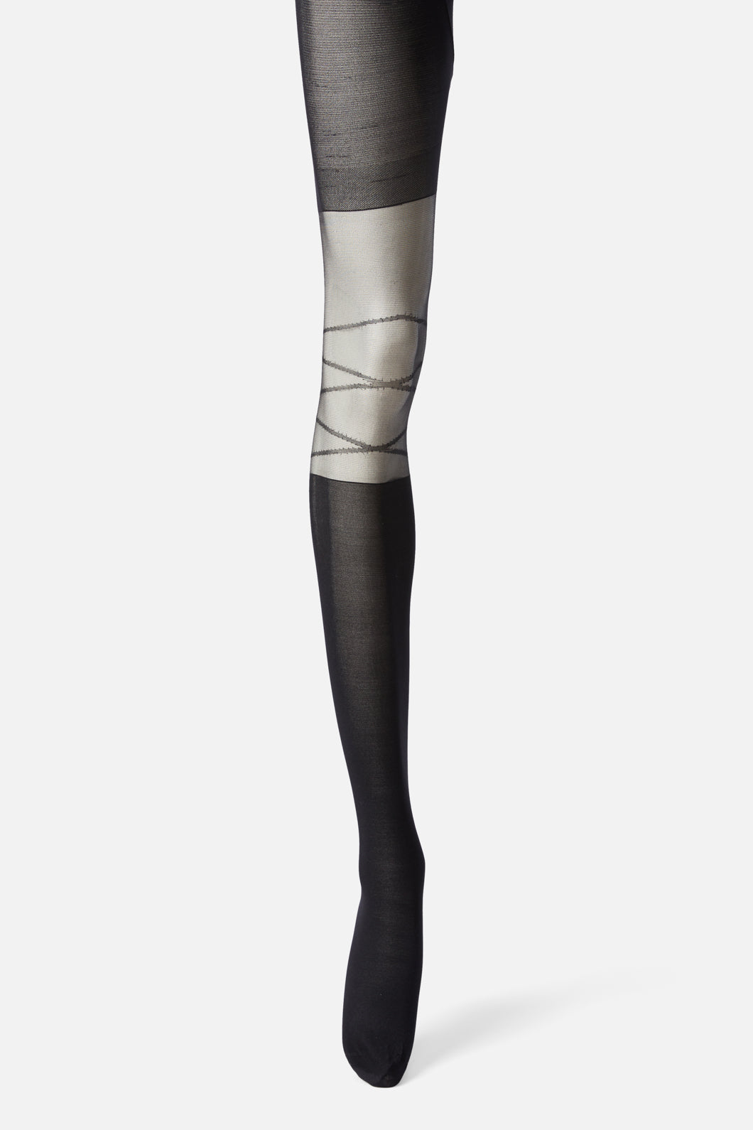 Stylish Garter Appearance Tights for Fashionable Wear