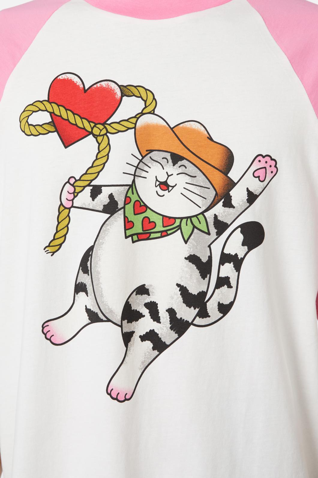 Stylish Yee-Haw Graphic Cotton T-Shirt
