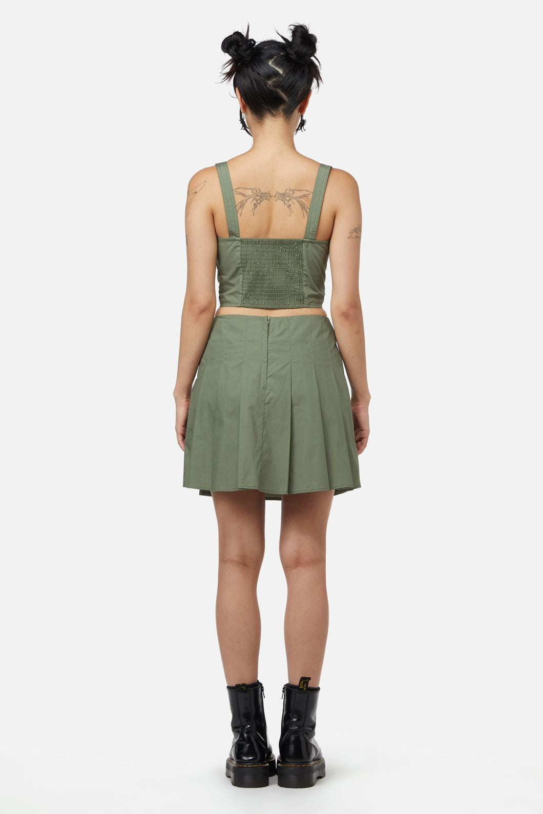 Cotton Utility Bodice for Field Work with Cargo Pockets