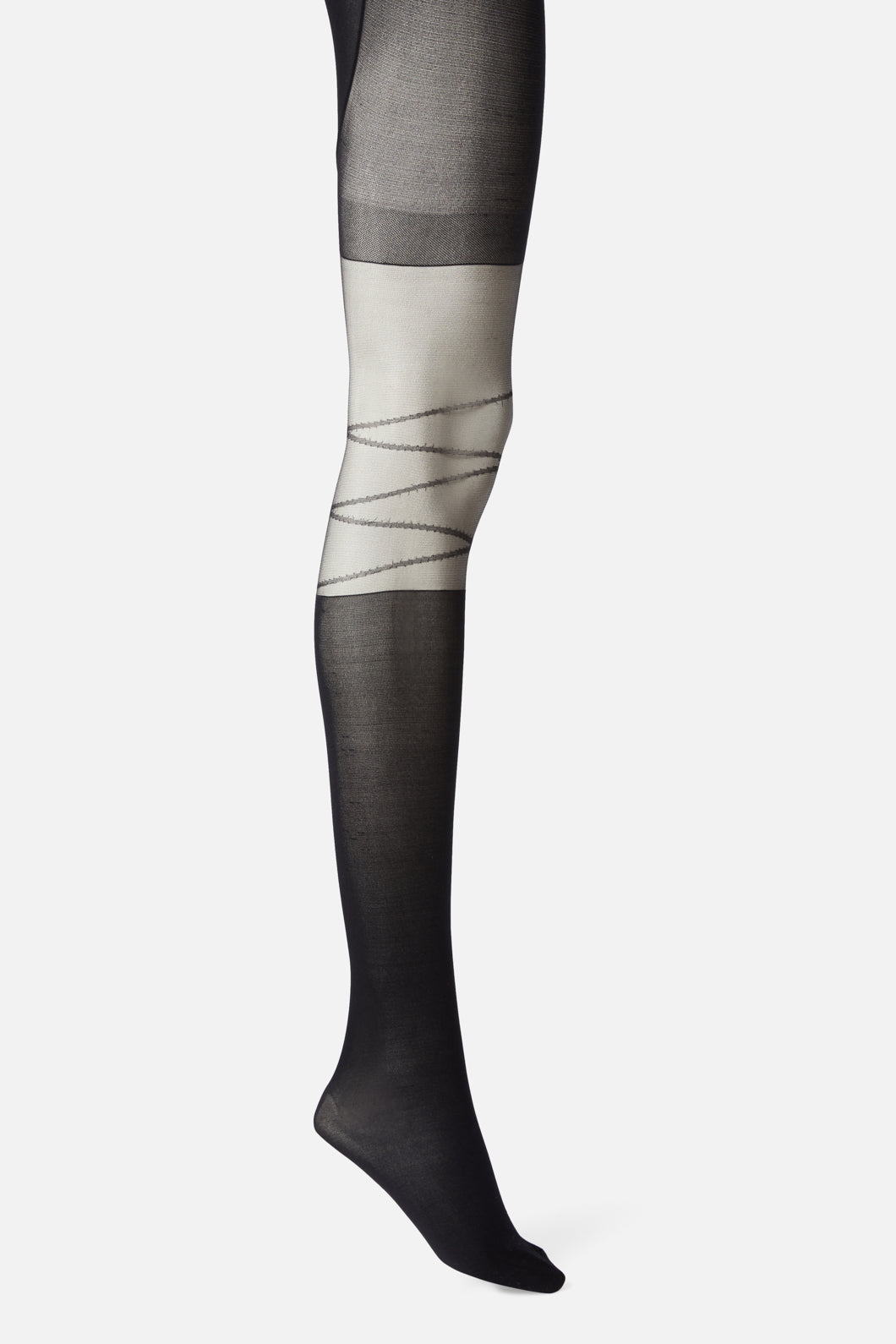 Stylish Garter Appearance Tights for Fashionable Wear