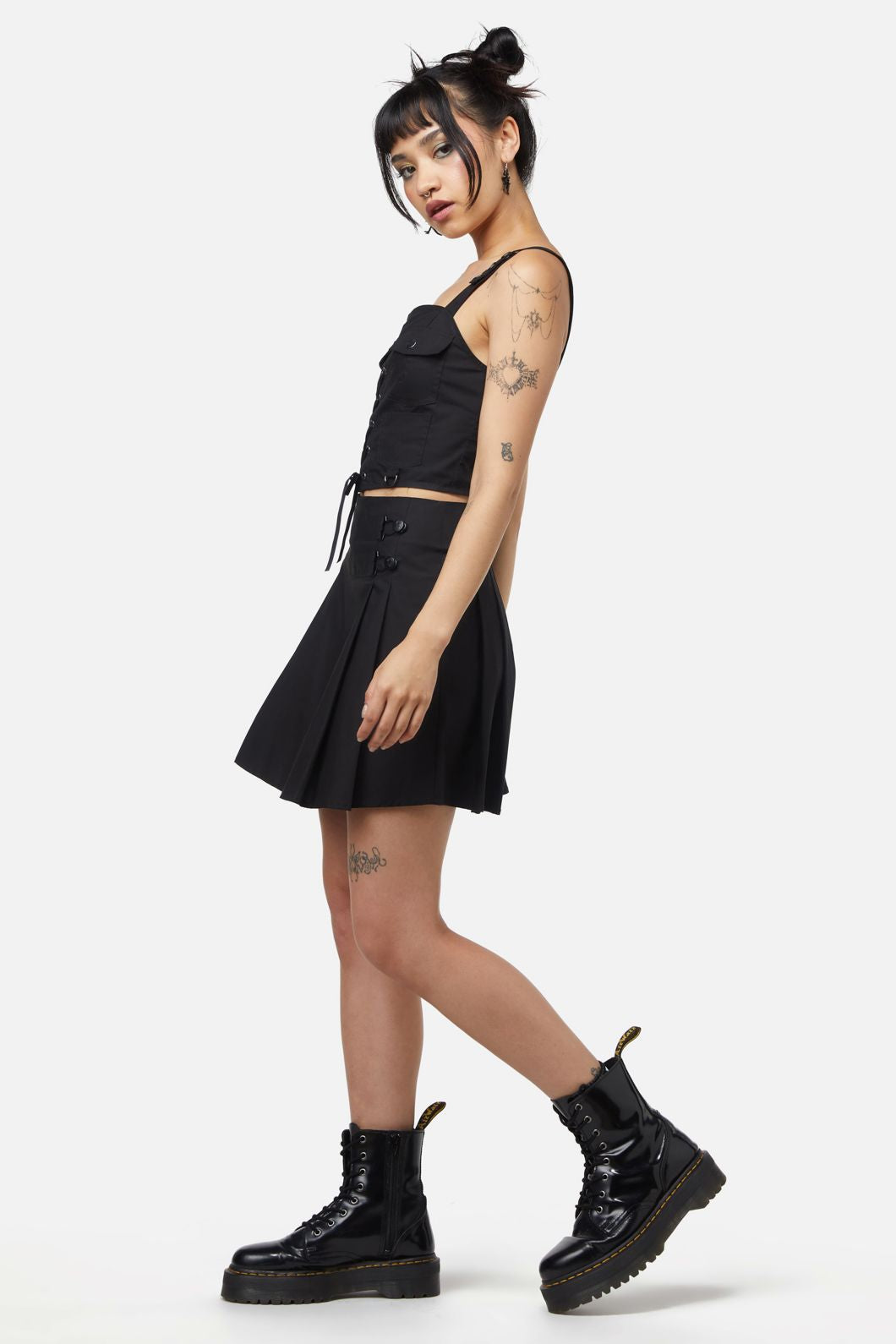 Cotton Utility Bodice for Field Work with Cargo Pockets