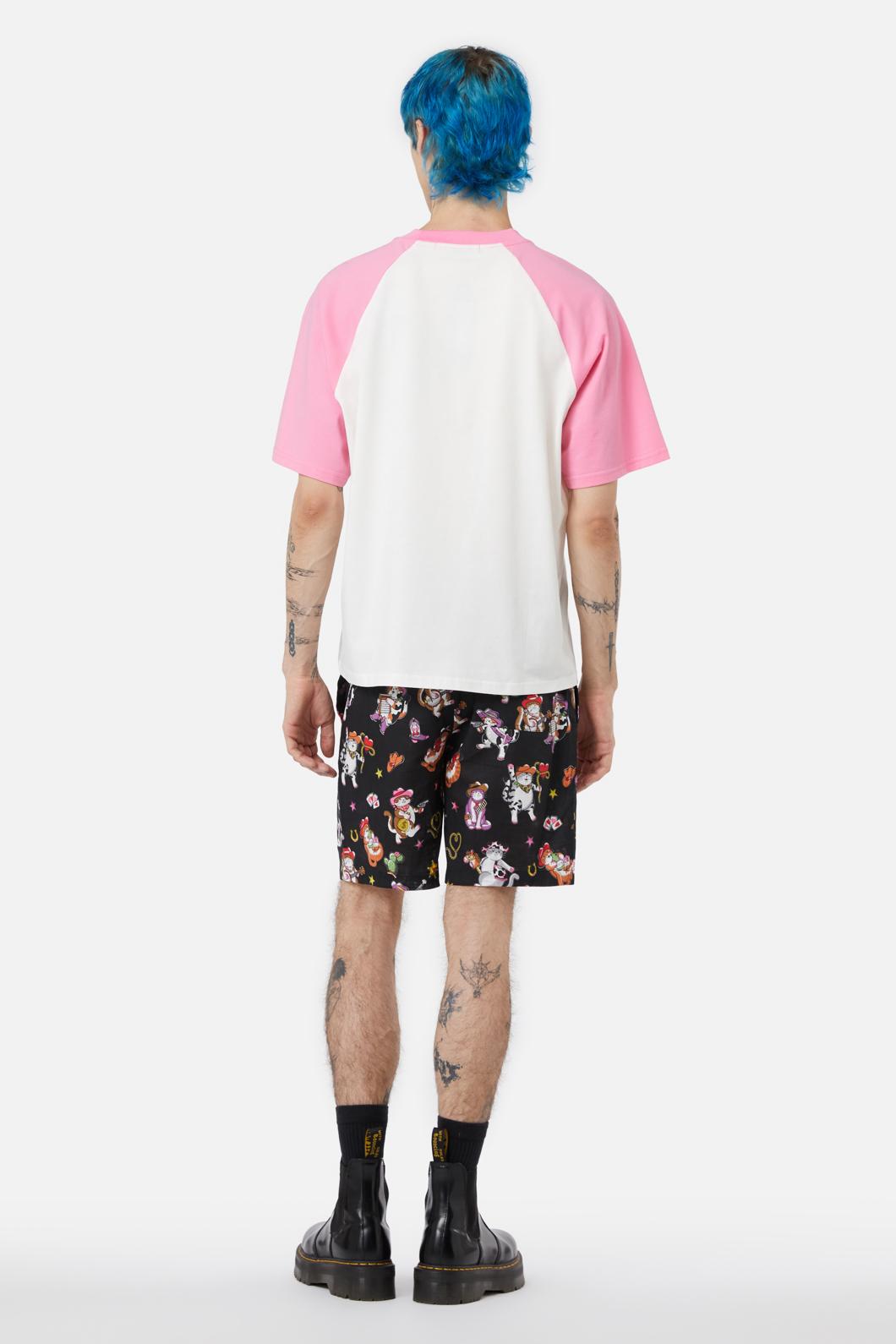 Stylish Yee-Haw Graphic Cotton T-Shirt
