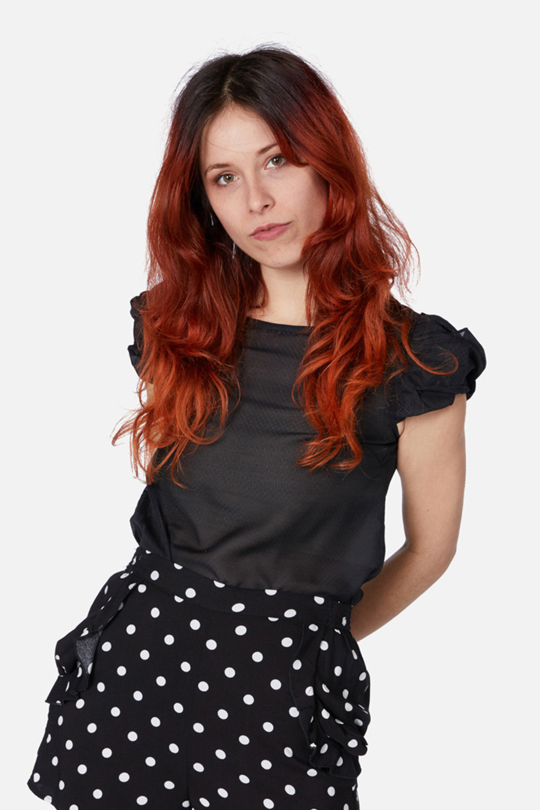 Fashionable Twisted Sister Women's Blouse