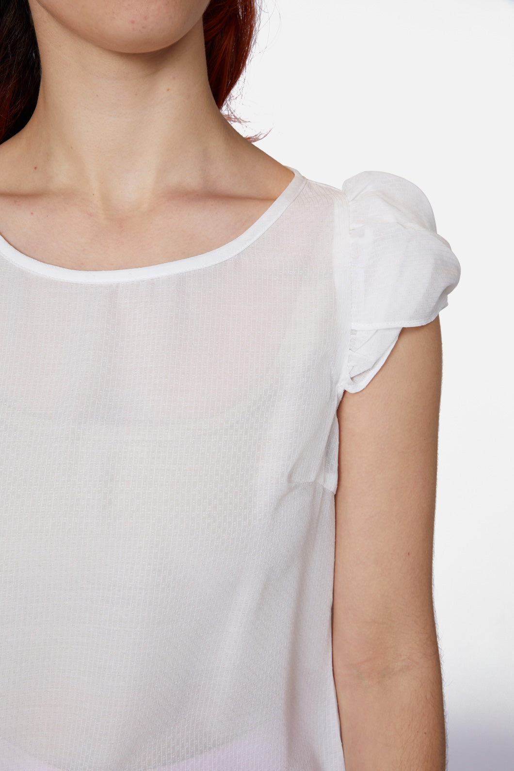 Fashionable Twisted Sister Women's Blouse